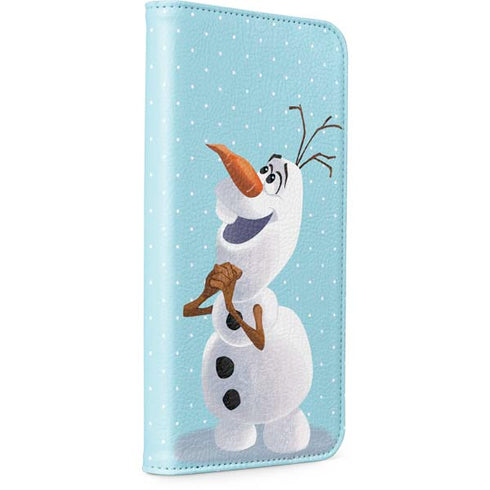 Disney Frozen Olaf Polka Dots iPhone 15 Pro Folio Case